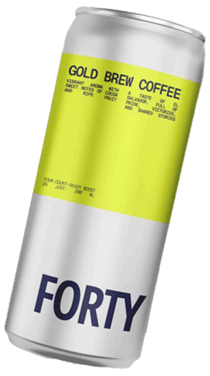 Gold Brew Coffee Can